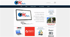 Desktop Screenshot of pc-tech.sk